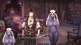 Big boobs and a curvy caboose in a steamy manga porn group scene