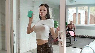 Sasha's Wild Maid Affair Ignites Intense Russian Passion