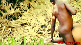 HARD-CORE REAR END IN AFRICAN WOODS