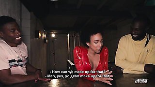 Luna Black and Pantera Negra are enjoying interracial dick-riding