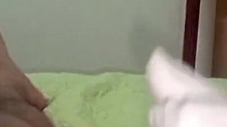 Granny Masseuse Rich with Gloves