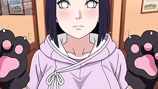 A Hot Ninja Girl Sneaks into a Cat Club and ends up trying to conceive with a perverted old man - hentai ai video