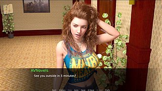 Game walkthrough, brunette big tits, adult visual novel