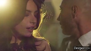 Chanel Camryn Submissive in Latex Gets Dominated Hard in Public - Deep Throat & Doggystyle