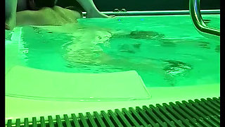 18yo Fan Spotted Me at the Public Spa and Filled Me up in the Hot Tub