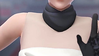 Tracer Gets Bored and Services Two Bbcs - Premium 3D Overwatch Animation