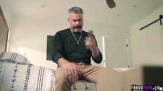 Stepdad secretly lusting for his stepdaughter