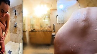 Cute teen anne solo anal masturbation