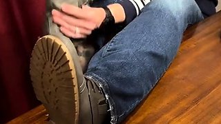 Blonde enjoys hot foot fetish sex