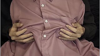 Oh, Are You Without A Bra Today? Then Can I Touch Your Tits? // Tits Massage