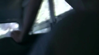 Mature Brunette MILF Sucks Cock and Gets Pounded in Bus
