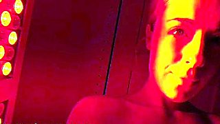 Sexy black amateur caught taking a shower on hidden cam