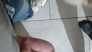 Cock and Balls Beat with Spatula Hard