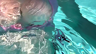 Artemisia Love sexy bikini fetish underwater wet top big boobs fetish