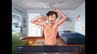 Summer time saga - Eve gave me a hand job.