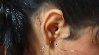 My Brunette Latina Stepsister Dresses Sexy and Sucks My Dick