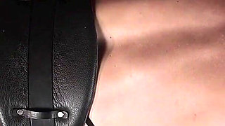 Slutty Sub Gets Spitroasted by 2 Hot Lesbians