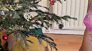 Tbq0018 Enjoying Christmas Gift Goddess Kitty