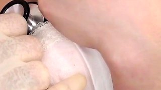 POV close up asian gf blowjob