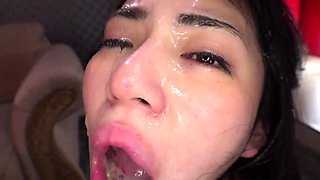 Japanese blowjob cumshot first time Some of