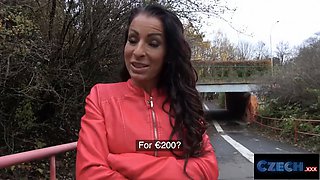 Czechxxx - veritable czech milf stretches her feet for a stranger big giant dick