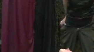 Humiliating dominating hand in pussy