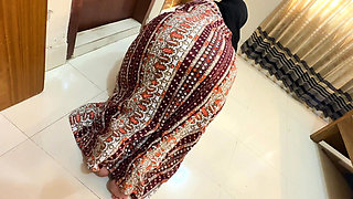 Egypt Beautiful Big Ass & Tight Pussy Hot Stepmom Stuck Under Bed Then She Want Rough Anal From Me