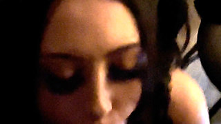 Cheating wife sucks neighbors cock