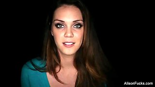 Behind the scenes fun with busty Alison Tyler