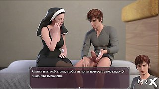 Get cum, 60 fps, cum in tits