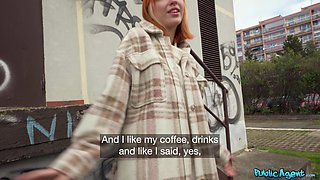 Redhead Russian Babe Shows Me Her Tits