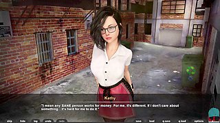 Anime-themed dessert porn game adventure