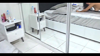 My Husband Left, I Called My Boyfriend to Fuck Me in the Bedroom, I Came so Good!