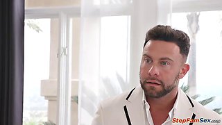 Blonde Bride Lexi Lore Deep-Throats Seth Gamble Before He Pulls Out His Dick And Pounds Her P