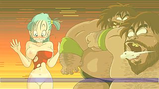 Bulma from Dragon Ball Z gets into some wild BDSM adventures