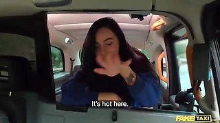 Fake Taxi picks up petite Czech babe Lexi Dona for public car sex & blowjob
