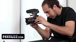 Busty Goth Babe Lola Mai Teases Her Photographer in a Hot Hardcore Scene