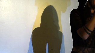 Hot brunette from squirt masturbating on webcam