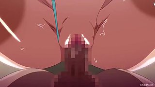 Hentai Wife Wants Hard Fuck - Big Tits & Big Ass Doggystyle Creampie