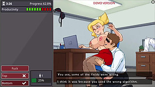 Girl with Big Boobs and Big Ass Takes Monster Cock - Barely Working Gameplay
