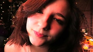 Blonde tight pussy babe has solo toy fun