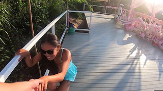 Big ass Thai GF anal after social media