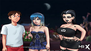 SummertimeSaga - Old Classmates Dancing On The Rooftop E2 #