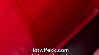 Hotwifekk gets a massive creampie at the gloryhole for her boyfriend