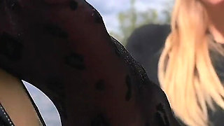 Pantyhose and Louboutins Teasing