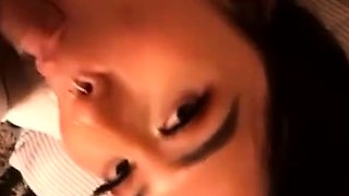 Asian Amateur Facial Cumshot
