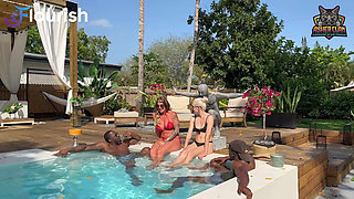 Mrflourish Pool Podcast: Adult Stars Lolly Dames, Rob Piper, Anna K and Brick