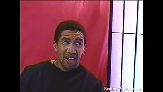 Vintage Anal Nurse Exam: Hairy Lady Interracial Fuck with Rodney Moore