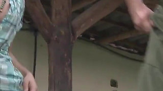 Anal Farm Girls V1: S2 - Outdoor anal sex on a farm with ass to mouth