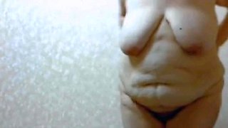 Big-Titted Russian Granny Stefany's Naked Webcam Show